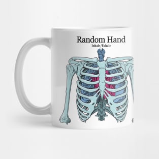 Random Hand Inhale Exhale Mug